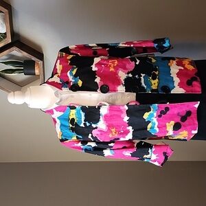 Multiples Linen Blazer - Size L - NWT